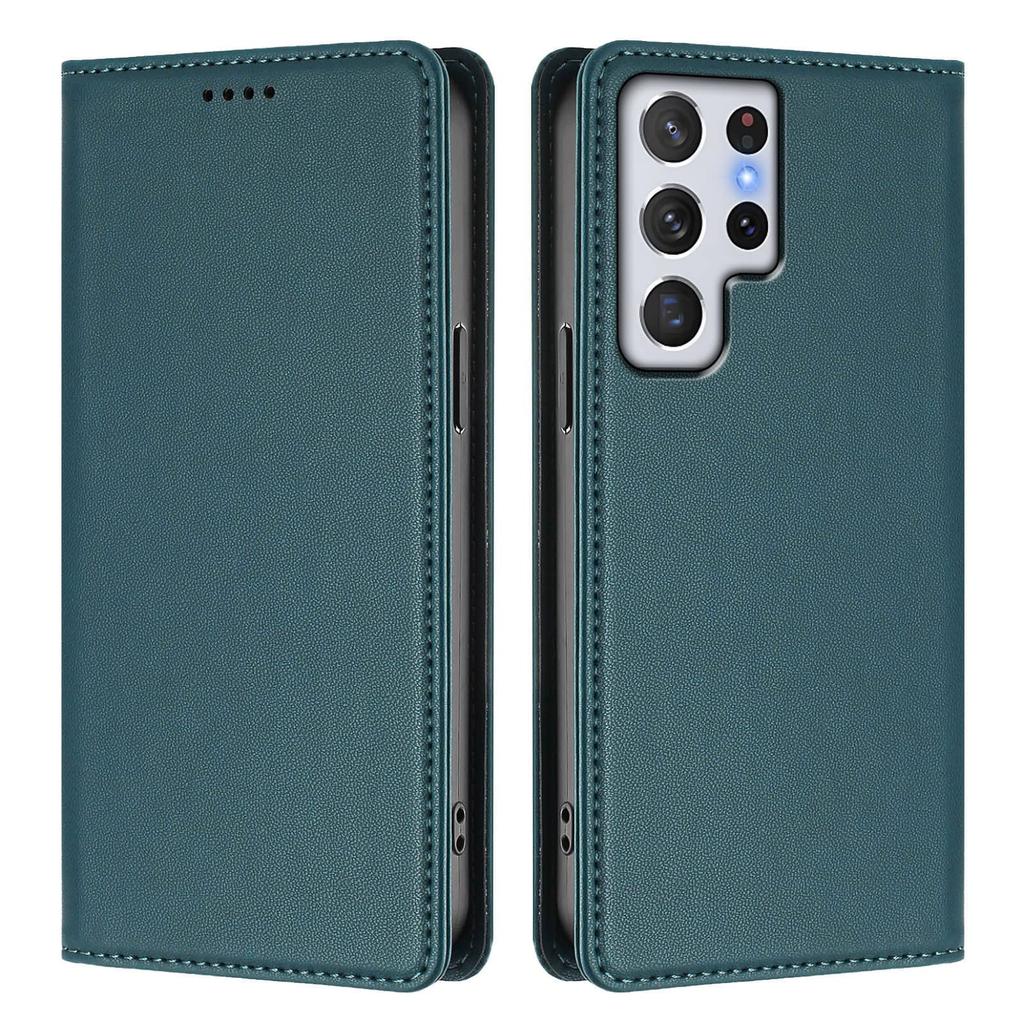 WEFOR Wallet Case für Samsung Galaxy S22 S21 S20 Ultra S10 S9 S8 Plus S7 S6 mit magnetischer Klapphülle, Kartenfächern & Ständer