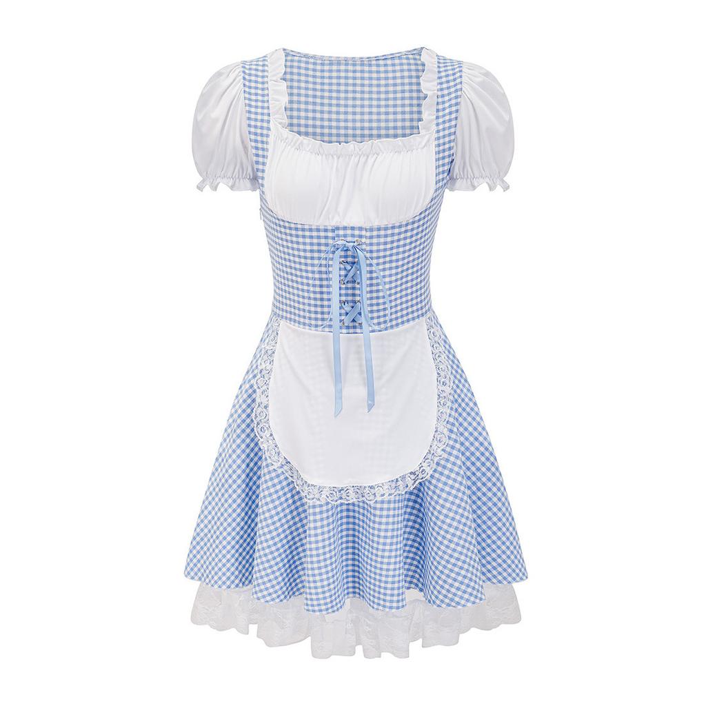 S-XXL Oktoberfest Maid Dress COS Dress Maid Dress Cosplay Sex Uniform Sex Lingerie Dress