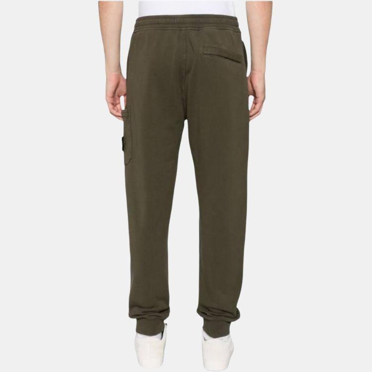Stone Island SS25 Solid Color Mid Waist Side Pocket Knit Sweatpants Men Bottoms Green K1S156200644S0051-V0054