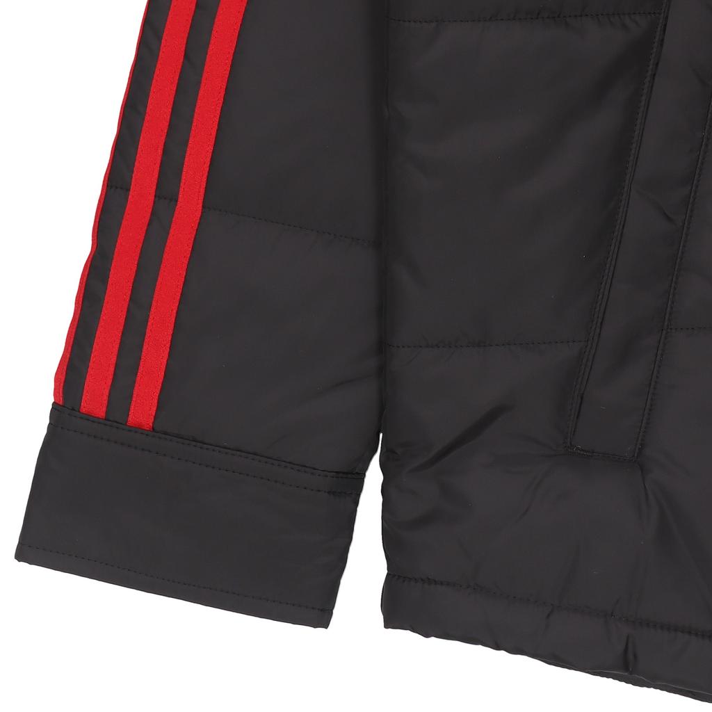 Adidas Neo Limited Edition Tiger Year Warm Cotton Jacket with Front Pocket for Winter Men Jacket Black HM9888