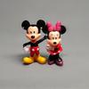 TREXORA Disney Kreslená Figurka Sada 6 Kusů, Mickey Mouse, Minnie Mouse, Kačer Donald, Goofy PVC Figurky, 5,5-5,7 cm, Vícebarevná