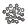 20Pcs 4mm Mini Buttons Flower Shape Metal Buckle Doll Clothes Buckles  DIY Sewing Material Dolls Clothing Accessorie