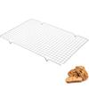 Silver Food Drying Rack Rectangular BBQ Cooling Rack Kitchen Gadget Baking Cooling Rack  Oven