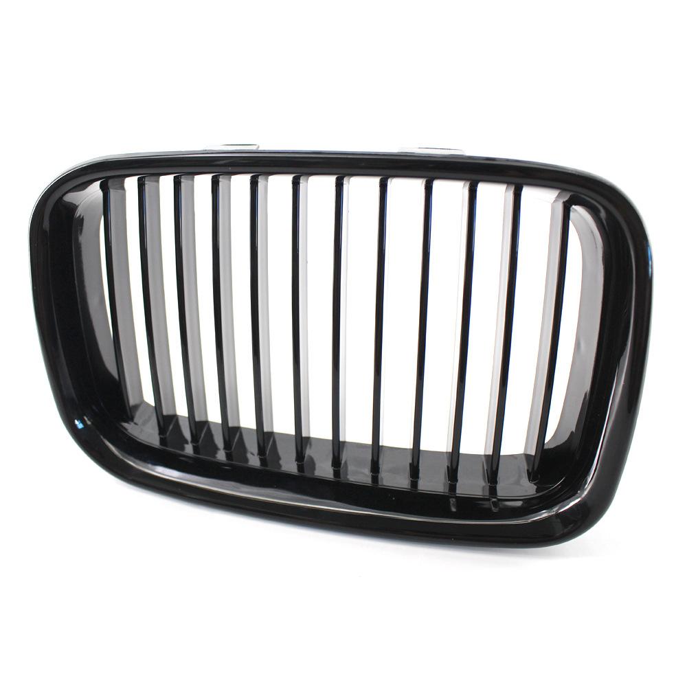 1 Pair Front Hood Bumper Kidney Grilles Grill Chrome for BMW 3-Series E36 Sedan Coupe Touring 1990-1996 51138122237 51138122238