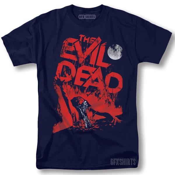 Хоррор-фильм «Зловещие мертвецы» Винтажная графическая футболка ТРЕНДОВАЯ Унисекс Футболка S