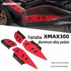 Yamaha XMAX300 (20-26) Non-slip Aluminum Foot Pegs with Anti-fall Rubber Pads
