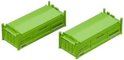 TOMIX N-Spur UM12A-105000 Typ Container DOWA Transporting, 2 Stück, 3162, Modelleisenbahnzubehör
