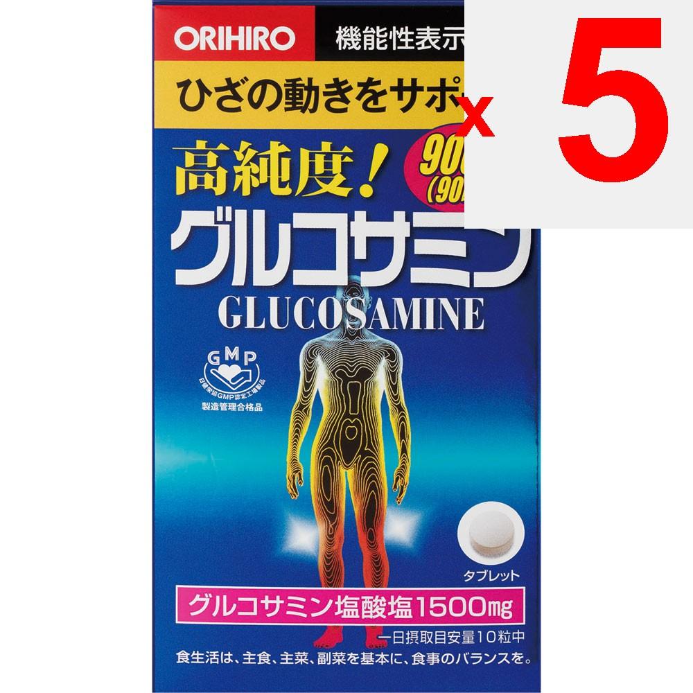 Orihiro High-Purity Glucosamine Tablets Value Size 900 Tablets Joint & Muscle Relief Glucosamine