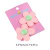 Flower Barrettes Babies Hair Clip Hair Barrette Hair Accessories Girl Headwear Acrylic Material Hair Pins for Children