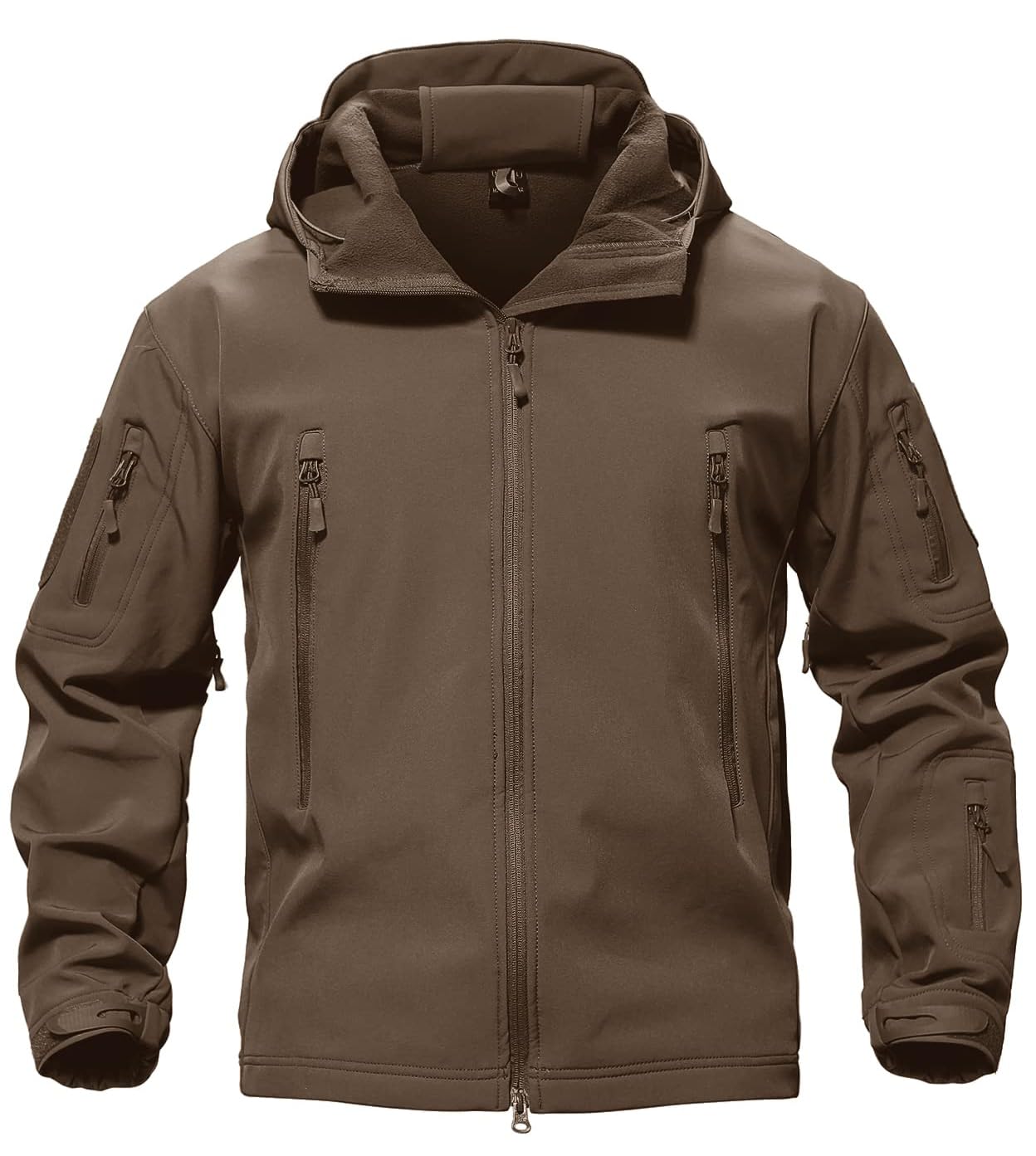 

TACVASEN Tactical Plus American Casual Fleece Cold Weather Size L Men s Jacket, Size, Jacket, Mountaineering, Jacket, Warm, Water-Repellent, кофейный