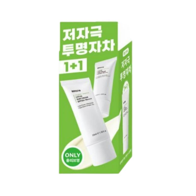

ROVECTIN Успокаивающий солнцезащитный крем с водой лотоса 35 мл Набор 1+1