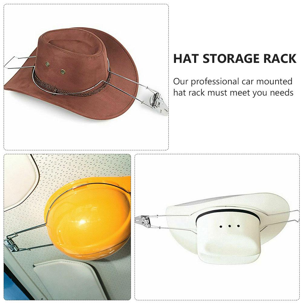 Car Hat Holder Hard for Truck Interior Accessories Rack Pickup Trucks Western Stand