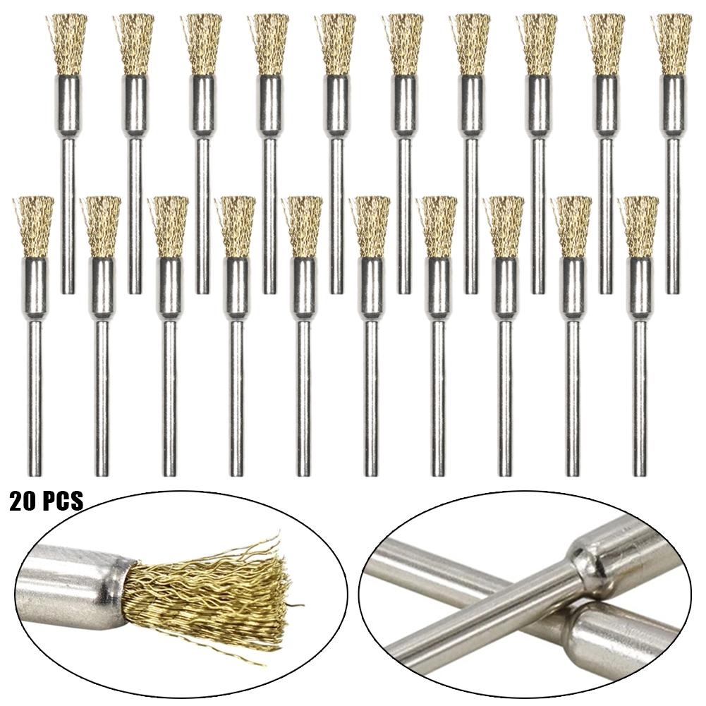 Polising Brushes Brushes For Power Drill Tool Brass Rotary Metals 20*