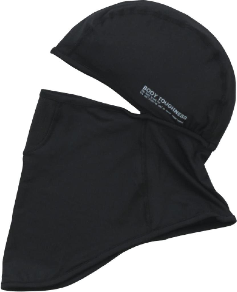 Otafuku Gloves Summer Full Face Mask UV Free Size [Sweat-Wicking, Quick-Drying, Cool-To-Touch, Deodorizing, Protection, Compression] JW-614 Black,