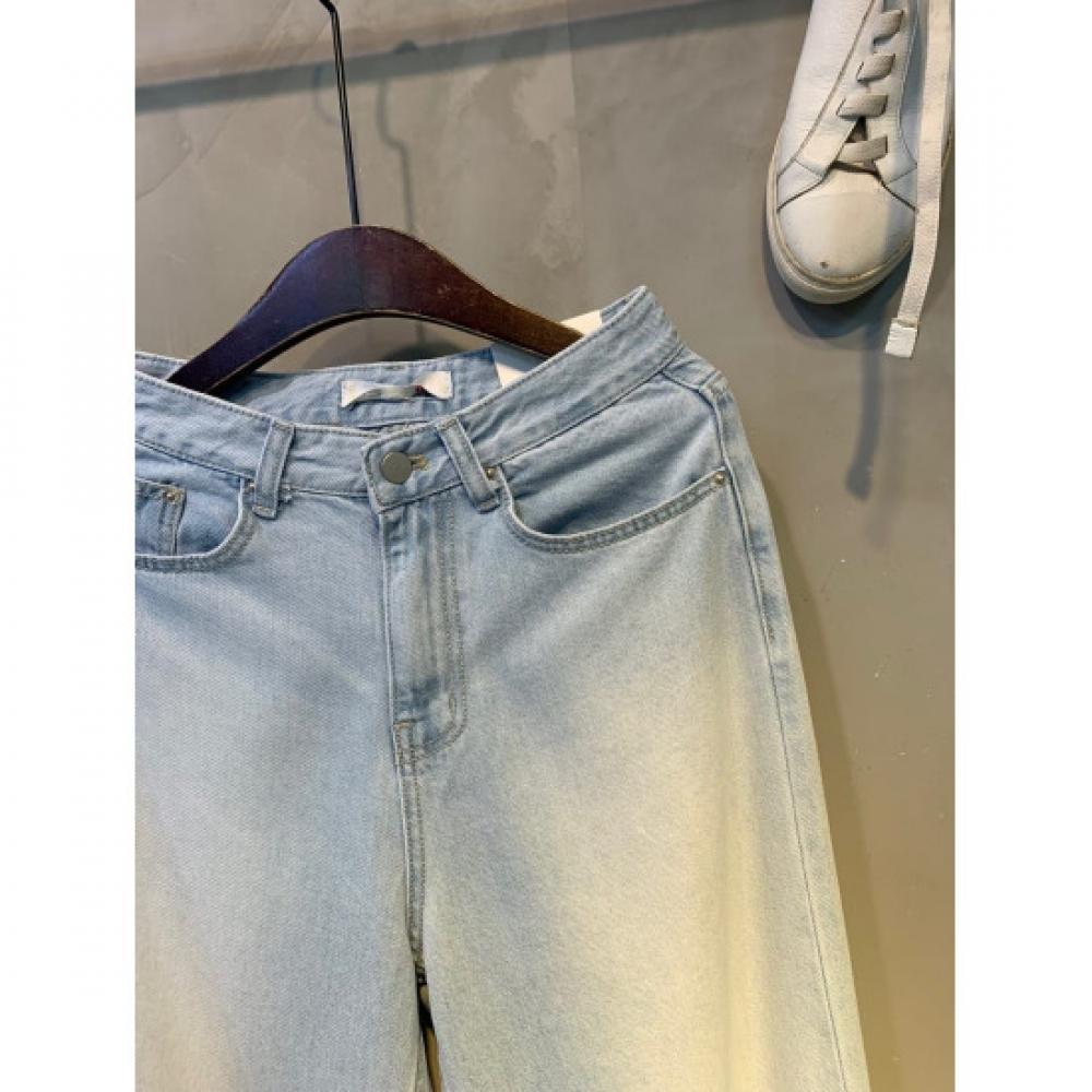 C S In The Room Daz waShIng lyoCell Wide Summer Denim pantS One Color