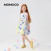 MOMOCO Girls' Polka Dot Sleeveless Dress