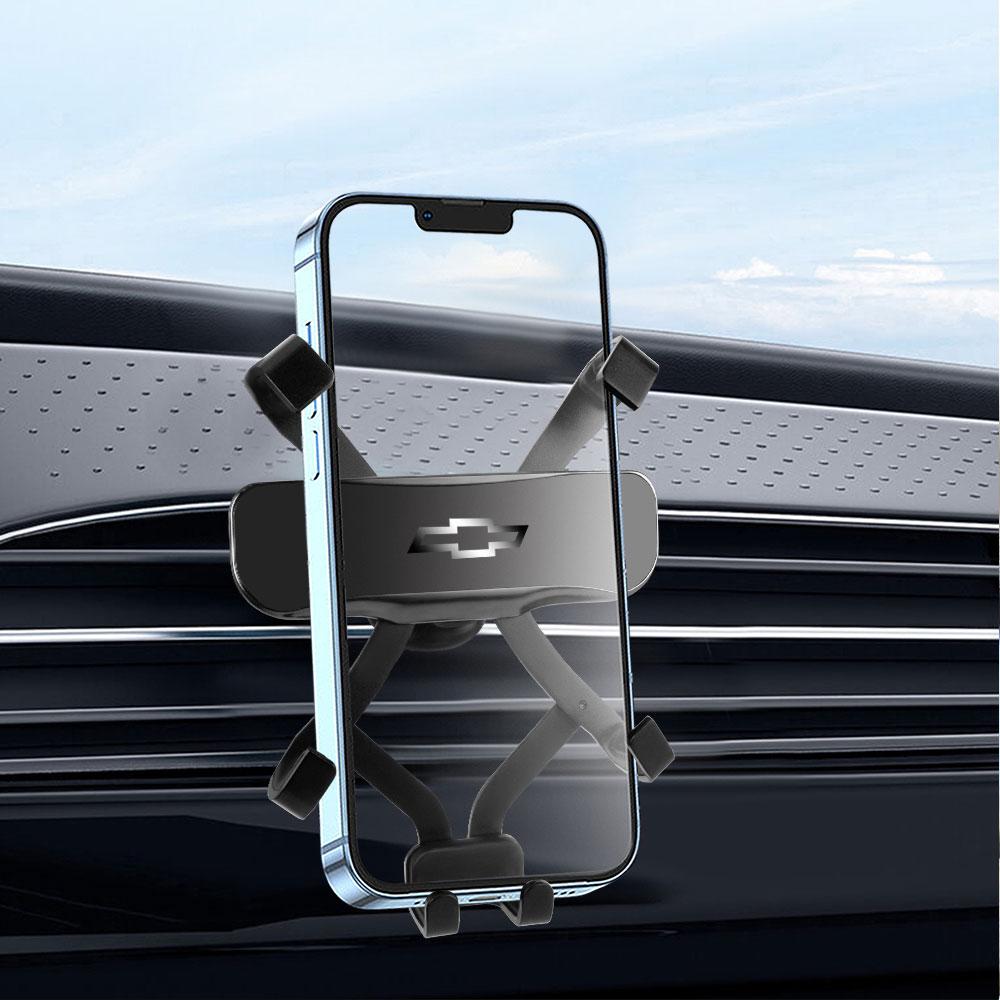 ABS Gravity Phone Holder Car Air Vent Clip Mount Smartphone Stand For Chevrolet Cruze Captiva Malibu Colorado Spark XL Trax Aveo
