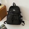 Schoolbag Japanese Harajuku retro tooling schoolbag, junior high school student large-capacity backpack male tide ins campus style backpack female