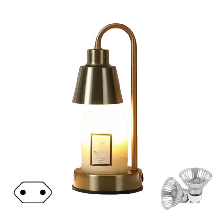 Modern Candle Warmers Lamp for Jar Candle with High Temperature Lacquered Iron Lampshade