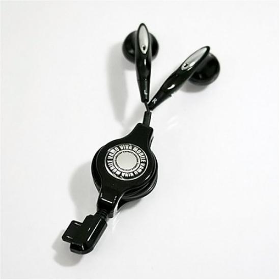 Fujimoto Service Stretch Up Stereo Earphones (Mobile Only) VM-E01BK