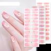 Nagellackstreifen,Nagelfolien,Full Wrap Nagelaufkleber,Gel-Nagelstreifen,Selbstklebende Nagelkunst-Abziehbilder mit Nagelfeile