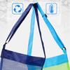 Children's Beach Digging Tools Storage Bag, Large Capacity, Portable Lightweight Mesh Bag, with Adjustable Strap, Beach Bag for Kids Toys Moving And