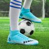 New Football Shoes Men's and Women's AG Spikes Gold Competition Student Training Shoes Artificial Turf TF Broken Nails