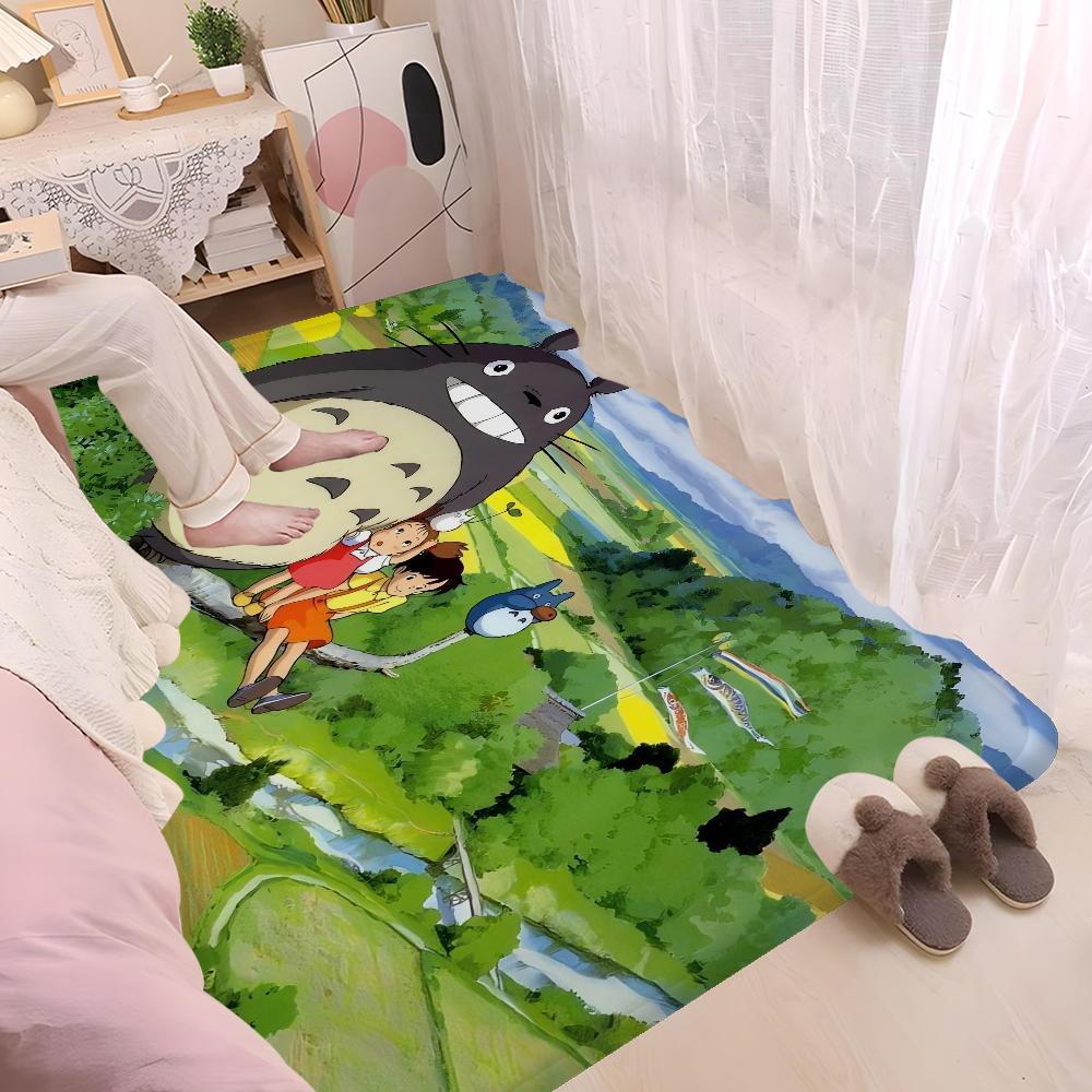 M-miyazaki Hayao Cartoon Anime Room Mats Retro Multiple Choice Living Room Kitchen Rug Non-Slip Welcome Rug