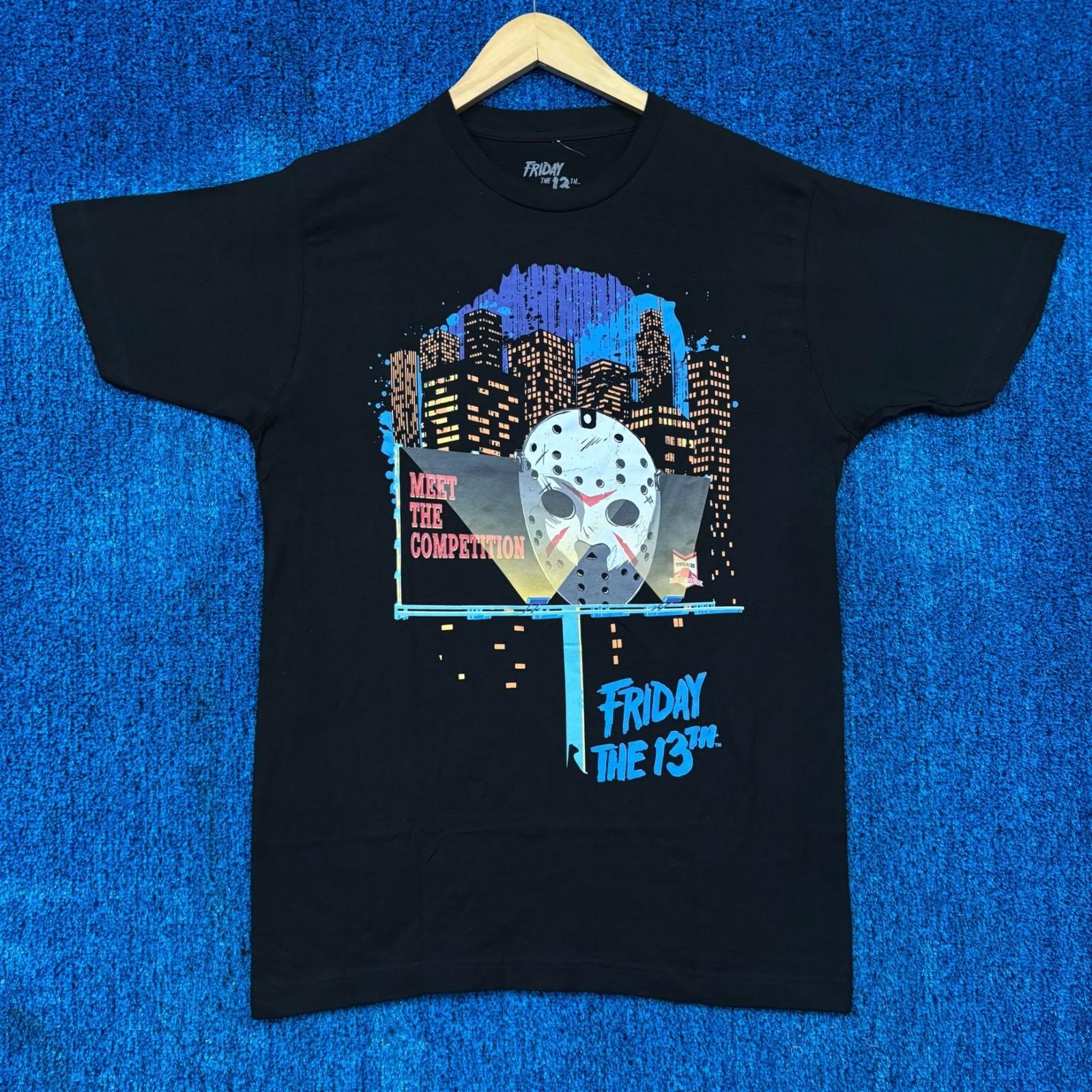 Friday the 13th “Meet the Competition” Horror Movie Graphic Tee Size Medium XL