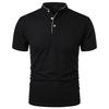 T-shirt Estiva Paul Manica Corta Uomo Tinta Unita Top alla Moda Manica Corta Slim Fit Camicia a Maniche Corte