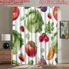 2D Flat Photography Backdrop Scene Tapestry Colorful Fruits and Vegetables 100% Polyester Family Party Perfect for Suitable