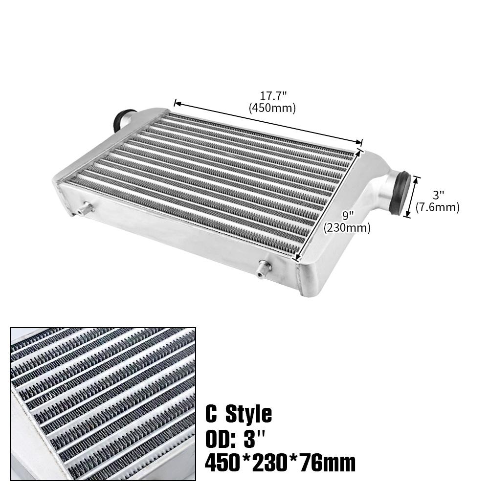 65/76mm Automobile Intake Ventilation Pipe Turbocharger Intercooler Radiator Cooling Air Cooler Tube Intercooler Modification