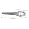2-50PCS  Lawnmower Blades Mowing Machine Blades Spare Parts Grass Cutting Metal Blades Lawn Garden Power Tool Accessories