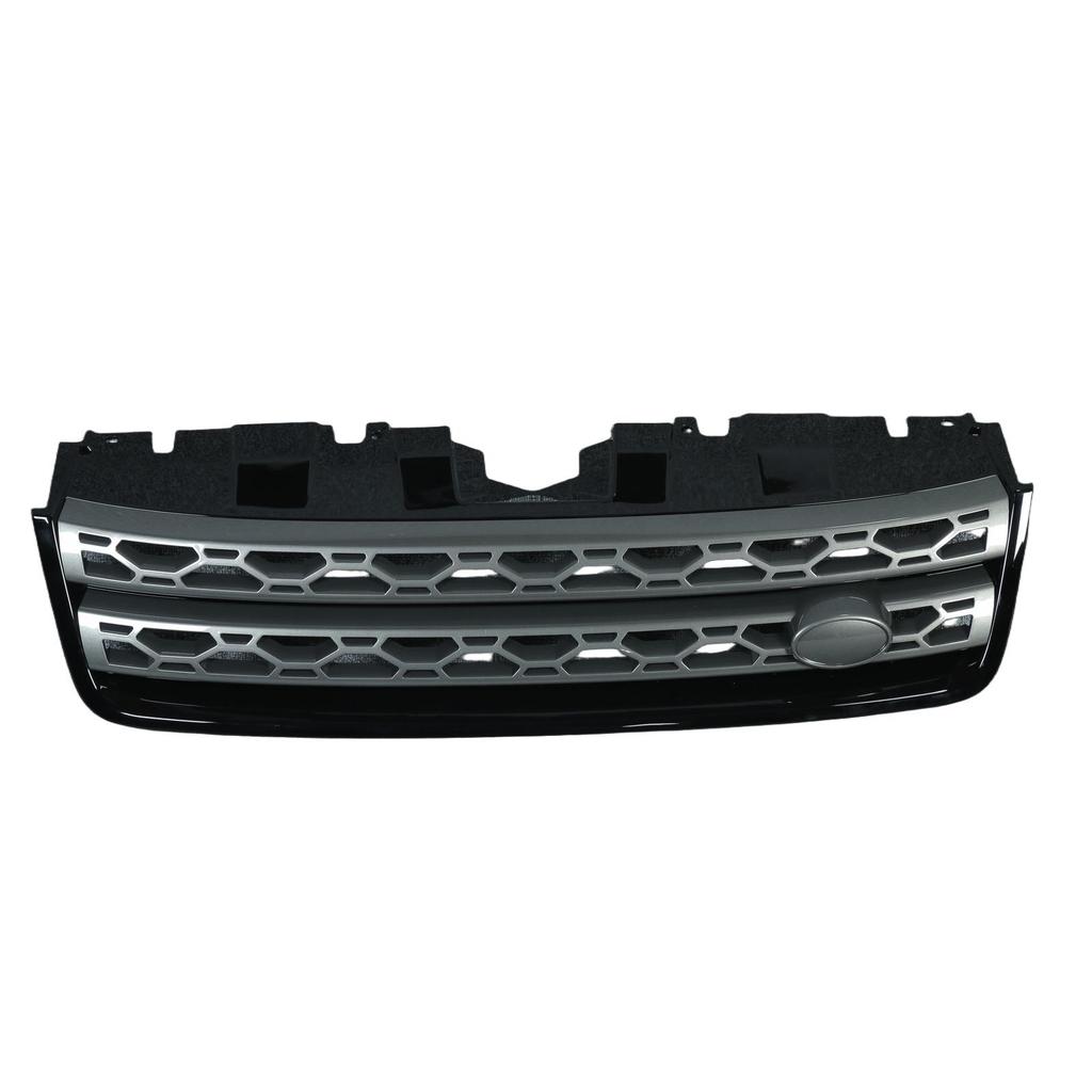 Land Rover Discovery Sport (L550) Front Grille: Black Frame & Glossy Gray Finish