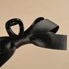 Women Hair Claw Bow-knot Strong Grip Solid Color Elastic Spring with Teeth Hair Decoration Hollow Out Large Barrette Lady Hair Pin Hair Accessories