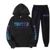 Cross-border New Sweater Set Trapstar Letter Casual Street Youth Fleece Sweater Sweatpants Sports Cover