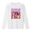 Hannah Montana Miley Cyrus 90s Rap Hip Hop Bootleg Homage T Shirt vintage Washed Versatile Top For Everyday Wear Soft Slightly