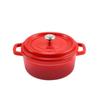 Zhang Xiaoquan Chinese Red Cast Iron Enamel Pot
