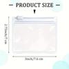 10pcs Medicine Organizer Clear Pill Pouch Portable Reusable Ring Storage Holder Bag EVA Self Sealing Pill Bags Pills