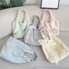 Women Floral Embroidered Shoulder Bag Fashion Casual Large Capacity Tote Bag Eco Shopping for Daily Use