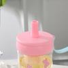 Water Bottle High Value Cute Plastic Cup Summer Girl Cartoon Flower Tea Cup Tea Separation Tea Cup Portable Sports Water Cup