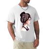 Unisex with books in her head TShirt Stain Resistant Casual Tee