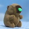 Charming Cartoon Capybara Plush Doll Super Soft Keyring Perfect For Kids And Adults