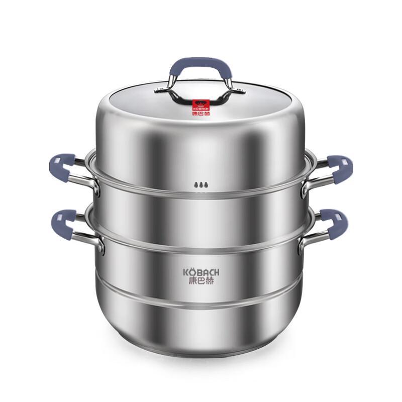 Kambach 304 Stainless Steel 3-Layer Steamer