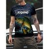 Camiseta Wolf 2025 Para Homens Estampa Animal Manga Curta Top 3D Casual Street Camiseta Masculina Oversized Camiseta Masculina Roupa Vintage