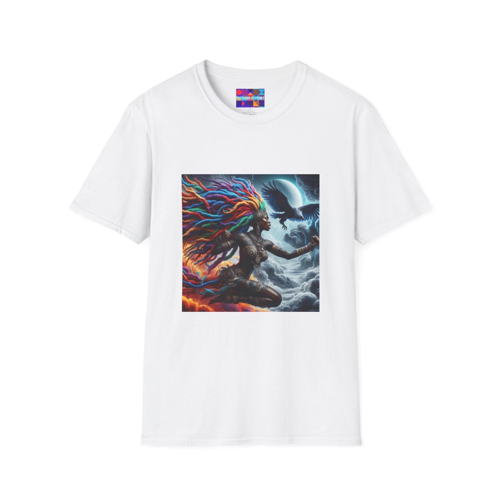 Warrior of Strength Unisex Softstyle T-Shirt #19U S разноцветный