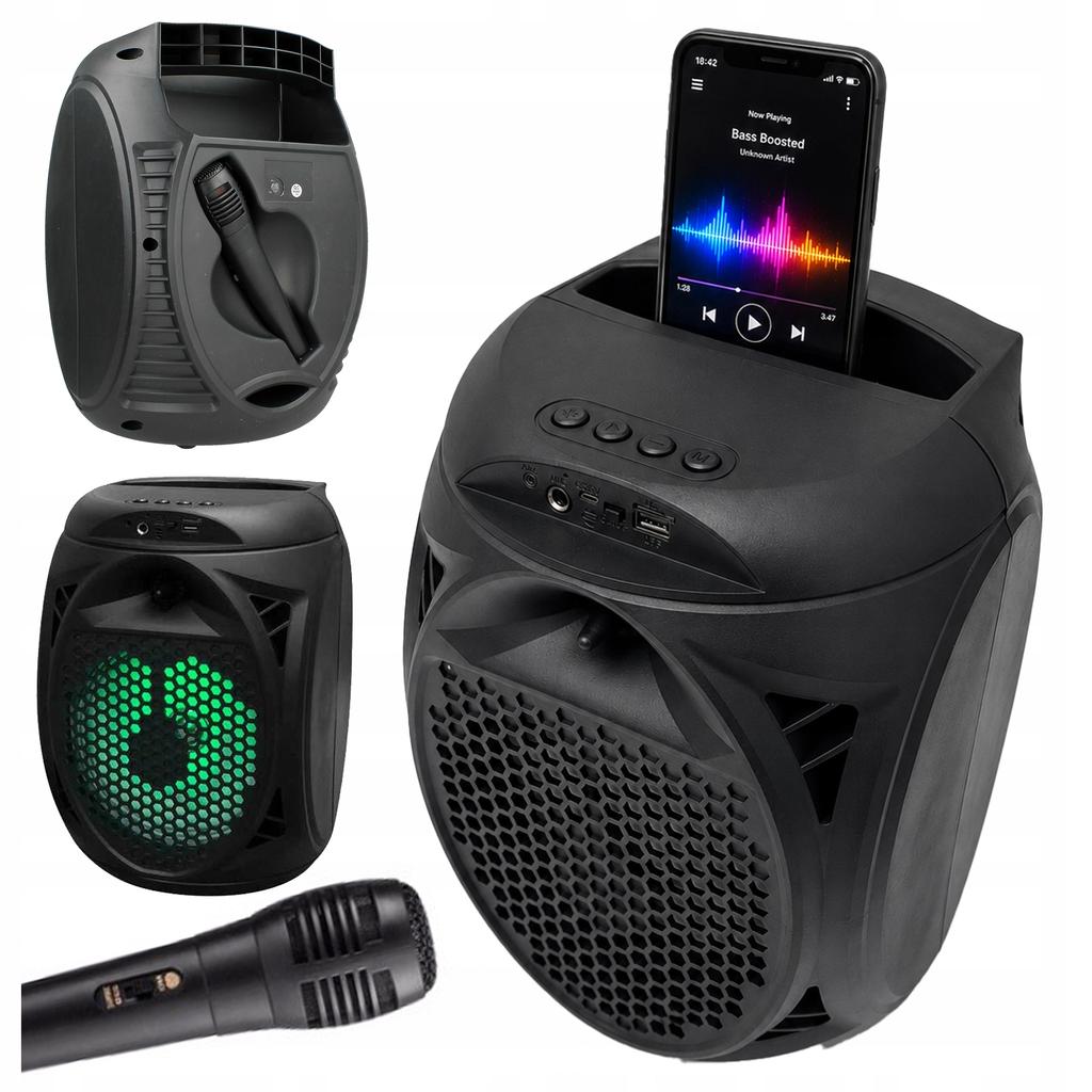 [PACZC] Portable Bluetooth Karaoke Speaker with Microphone N50