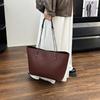 Women bag Solid Women's PU Leather Handbags Luxury Lady Hand Bags With Purse Pocket Women messenger bag Big Tote Bag