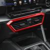 Echte Hartcarbonfaser-Verkleidung für Cupra Formentor/Cupra Leon/Seat Leon 2021 2022 2023 2024 2025 2026 Auto Mittelkonsole Lüftungsauslass