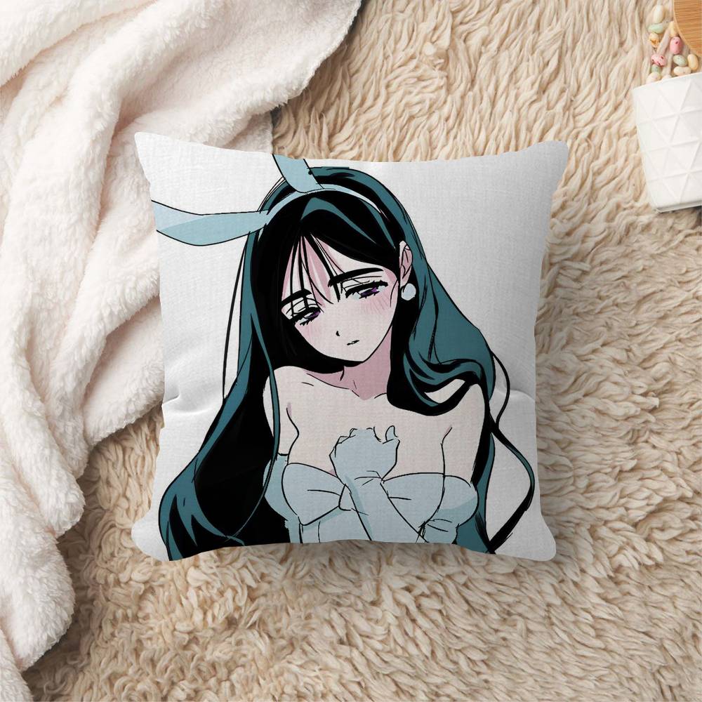 Cartoon Cute Girl Sua Pillow Anime Pillow Sofa Bed Head Pillow Cover Cushion Cover x cm Fashion